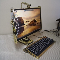 Display with Scope Webcam