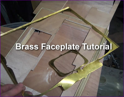 Brass faceplate mini-tutorial